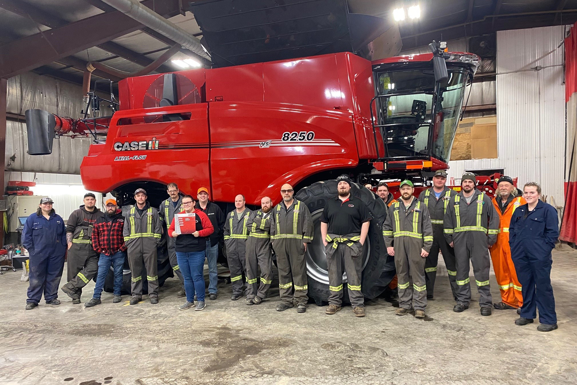 Case IH Pinnacle Service Award for Moose Jaw